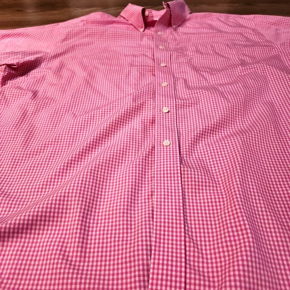 Brooks Brothers Check Short Sleeve Shirt XXL Style 346 All Cotton - Picture 4 of 13